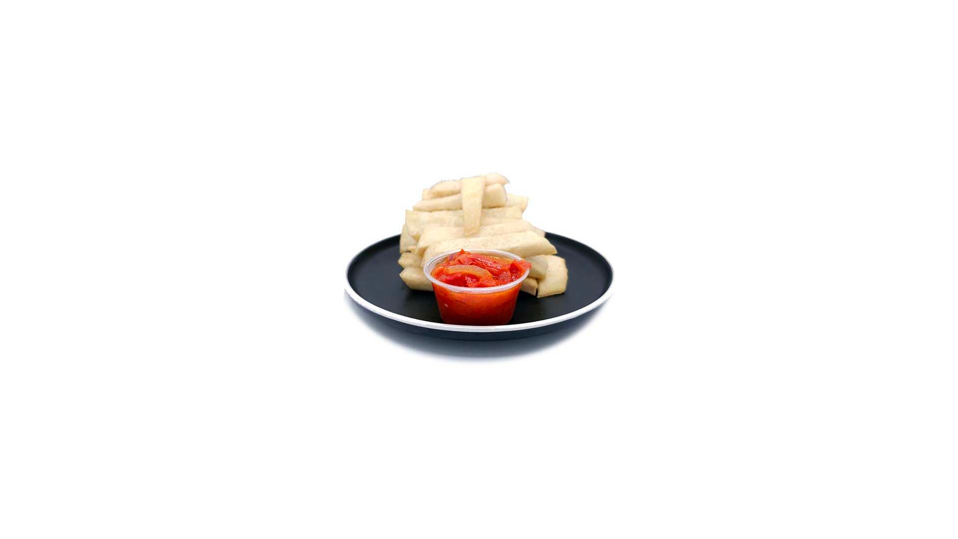 Dun Dun (Fried Yam)